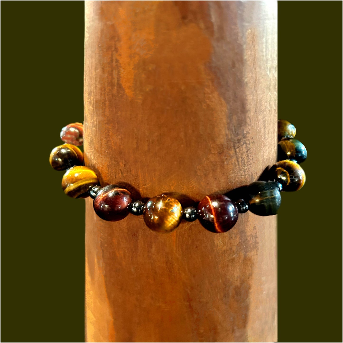 MIxed Tigers Eye Bracelet