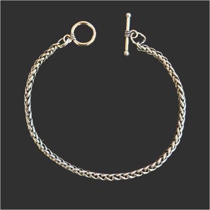 Silver Rolo Chain Bracelet (Copy)