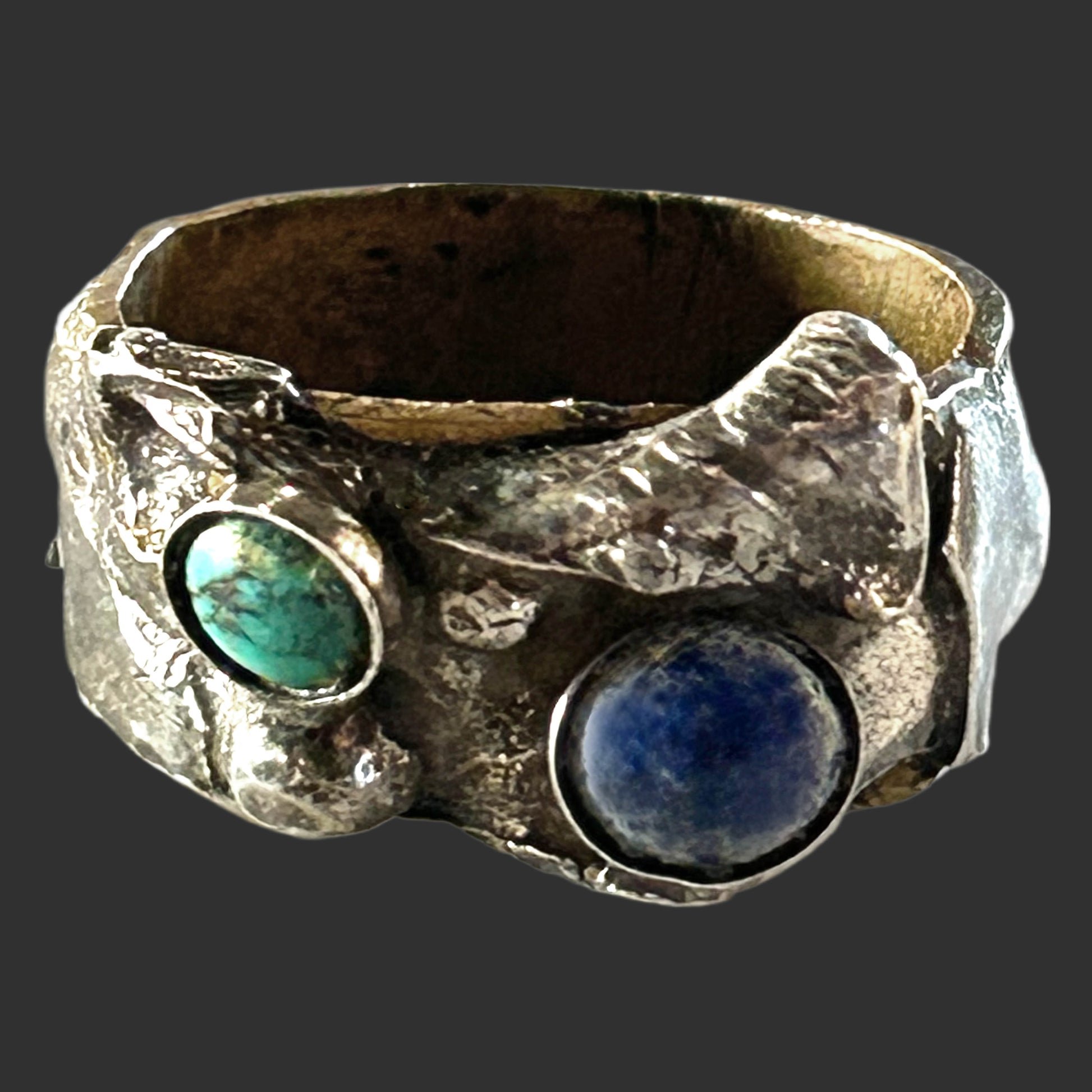 Men’s handmade ring, goth ring, bo-ho ring, hip-hop ring, cocktail ringsilver ring, lapis stone, turquoise ring, handsome ring, white stud, gold ring, wedding ring, engagement ring