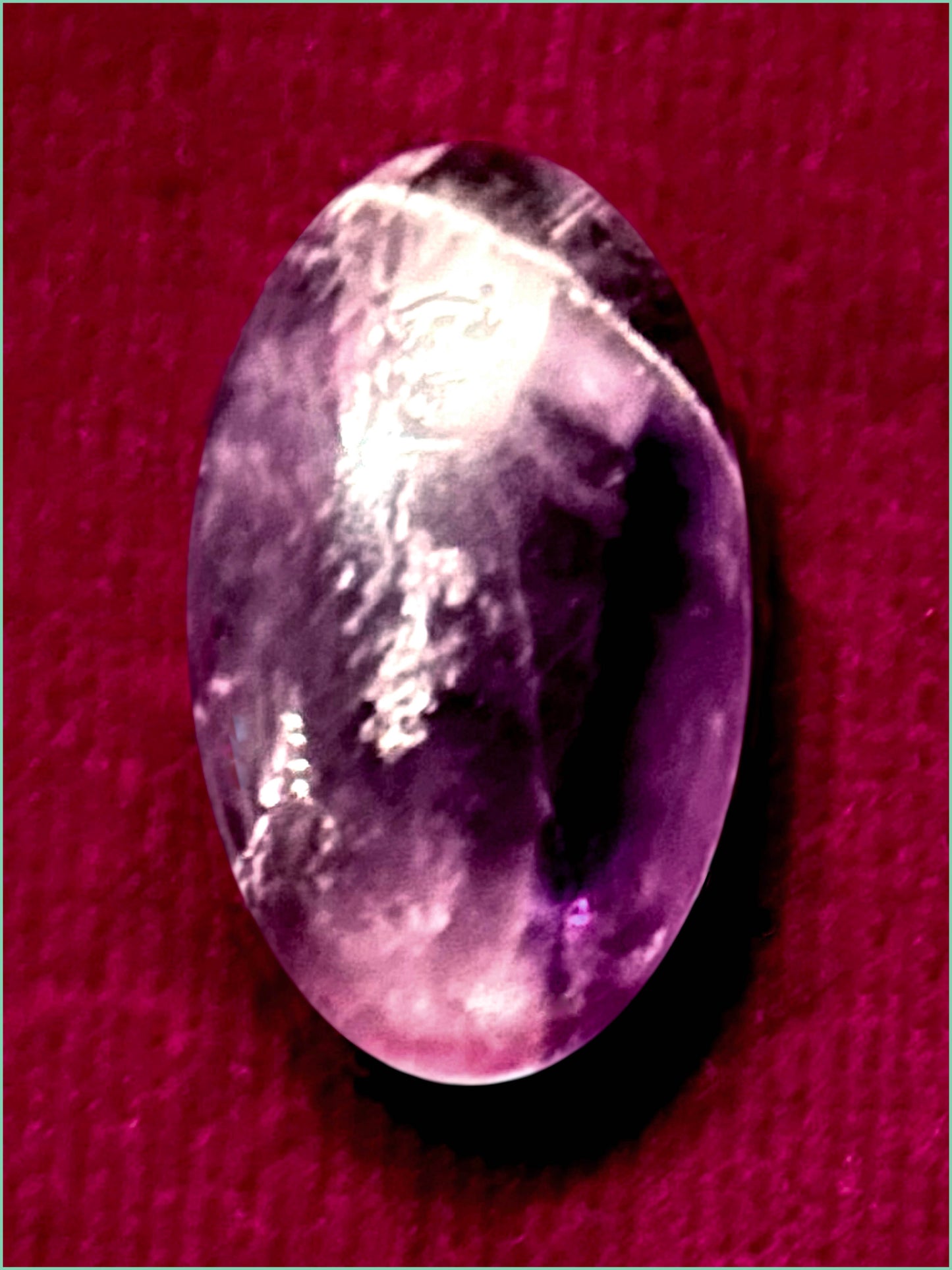 Amethyst Custom Ring #8SSK  . 925 Sterling Silver & Amethyst - Stormy Skies