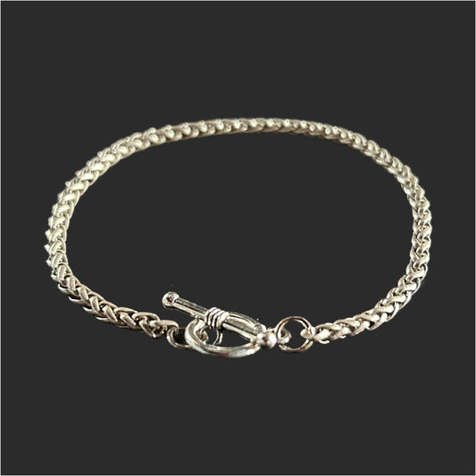 Silver Rolo Chain Bracelet (Copy)