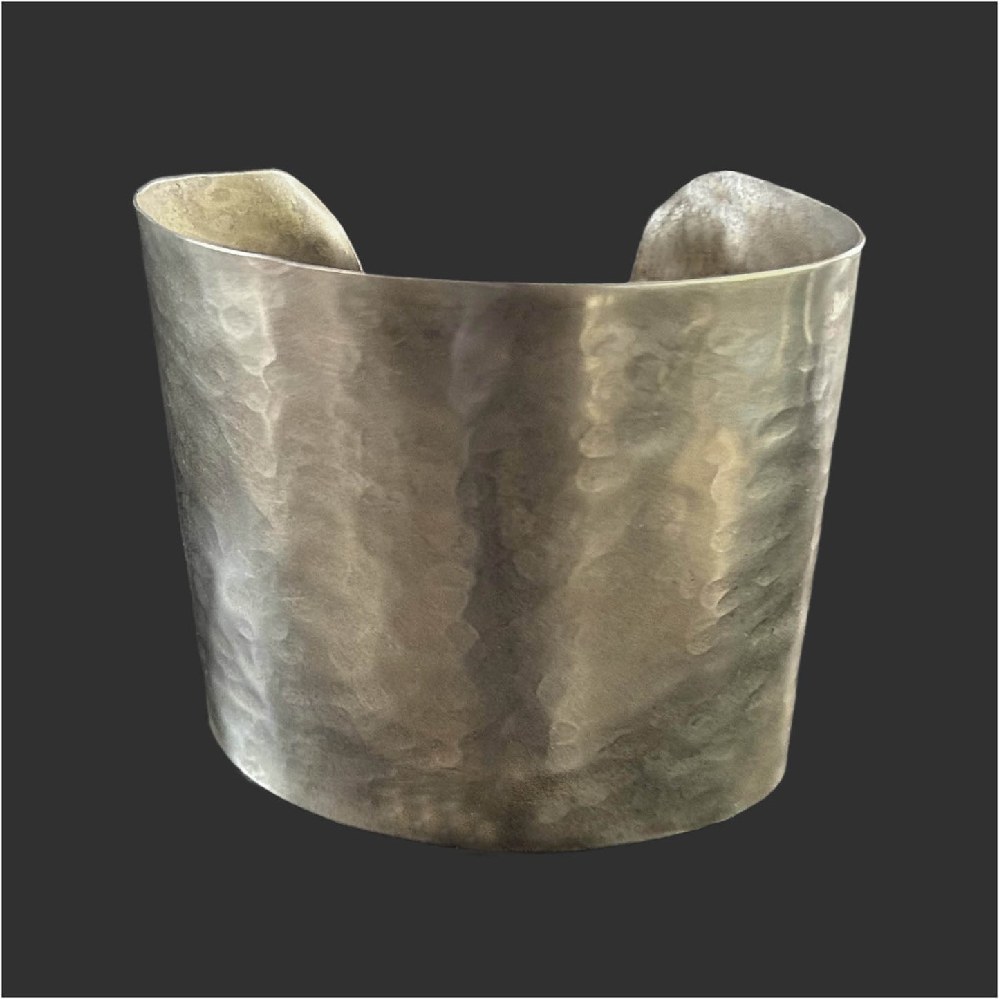 925 Sterling Silver Wide 2" Cuff Bracelet