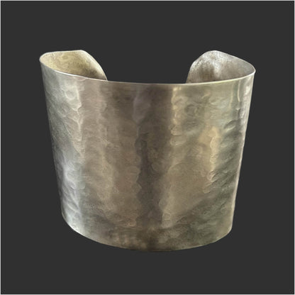 925 Sterling Silver Wide 2" Cuff Bracelet